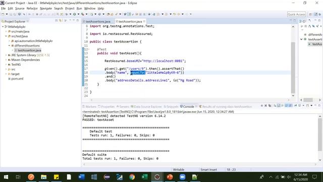 12 Hamcrest isAssertion. Rest Assured, API Automation, API Automation Playlist смотреть онлайн