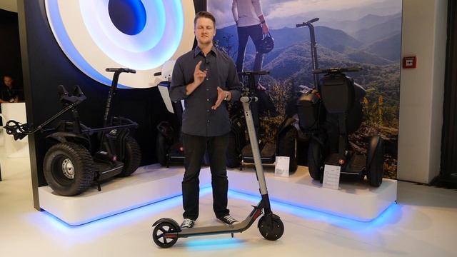 Ninebot ES2: Elektrischer Tretroller von Segway смотреть онлайн