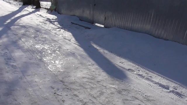 ЛЁГКИЙ морозец *Дорога лёд* ИДУ в город за лекарством смотреть онлайн