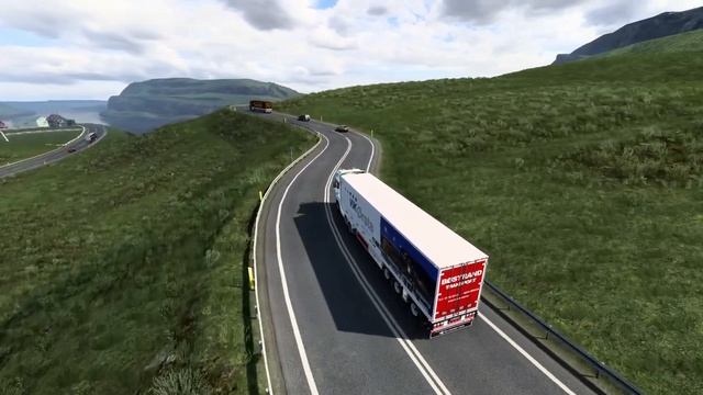 ETS2 1.43 I Truckers Vlog Ep #70 I Scania RJL I Klagsvik (FO) - Reyðarfjörður (IS) I PM 2.60 смотреть онлайн