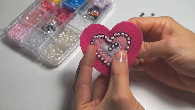 Сердце из фетра #DIY Валентинка своими руками / How to sew / Tutorial смотреть онлайн