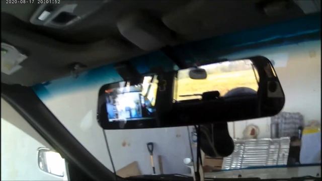 видеорегистратор с Алиэкспресс,цена 1700 рулей,смотрится КРУТО!!!