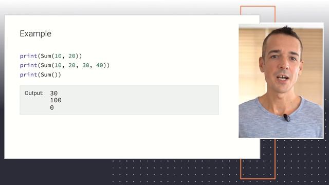 How to declare ARBITRARY arguments in Python functions смотреть онлайн