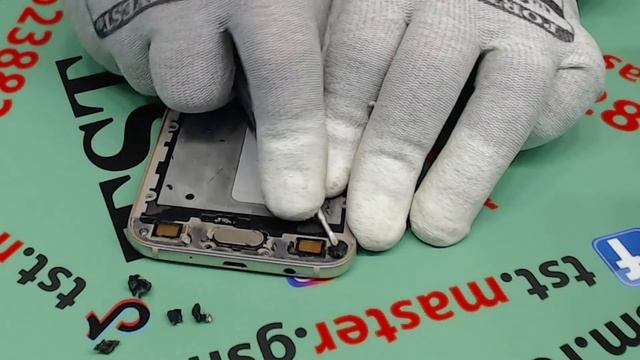 Inlocuire montare display lcd Samsung j7 j730 / Samsung J7 2017 J730 disassembly LCD replacement смотреть онлайн
