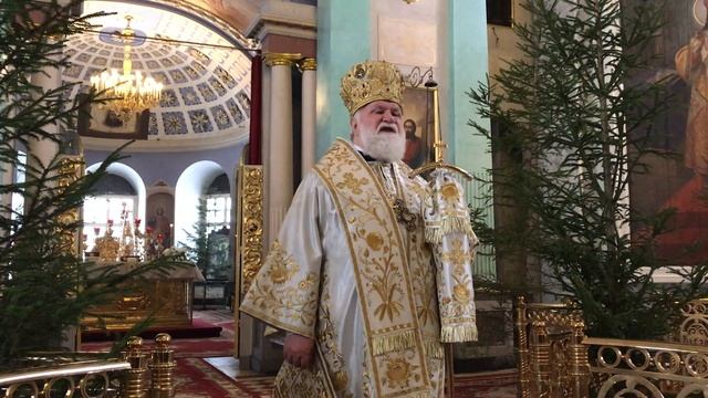 Проповедь владыки Вадима в Спасо-Яковлевском монастыре. 8 января 2021 года смотреть онлайн