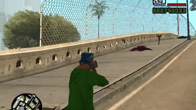 Оружие в Gta San Andreas (M-4,Дробовик,Ракетница) смотреть онлайн