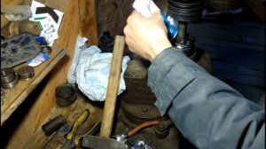 Меняем внешний шарнир шруса шевроле лачетти