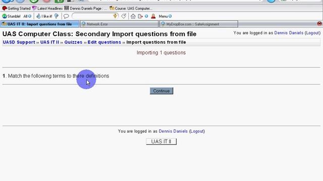 Tutorial Moodle Importing, Editing and Previewing Questions in Moodle Quiz смотреть онлайн