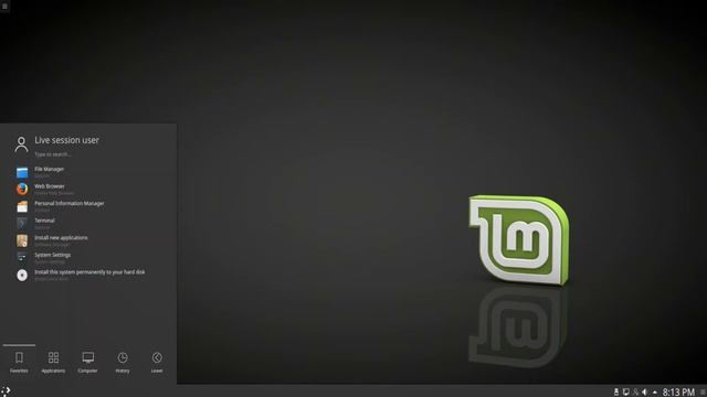 Linux Mint 18.2 KDE смотреть онлайн