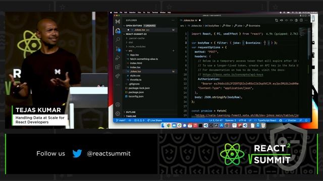 Handling Data at Scale for React Developers – Tejas Kumar, React Summit 2022 смотреть онлайн