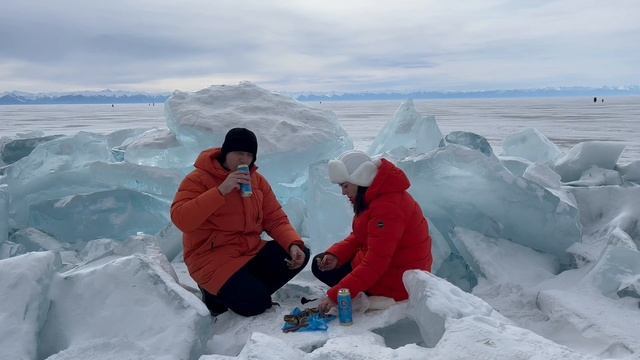 Байкал зимой самостоятельно , Листвянка ( часть 1) смотреть онлайн