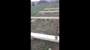 Обвязка фундамента брусом 100х150