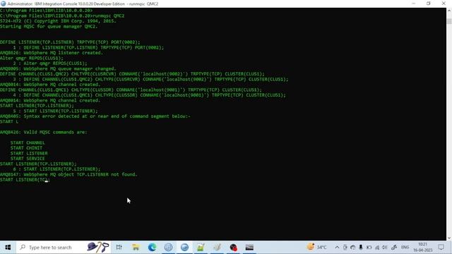 Create MQ CLUSTER by using Script |IBM MQ #ibm #mqscScript #mq #iib #middleware смотреть онлайн