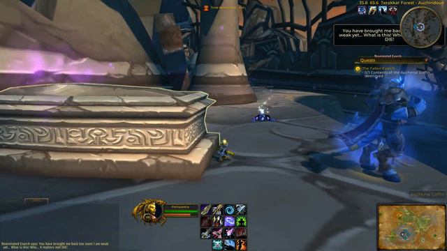 The Fallen Exarch - WoW Quest 10915 playthrough in 4K 60fps смотреть онлайн
