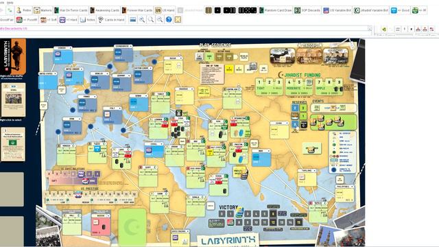 Labyrinth : The Forever War / Playthrough / 2017 Scenario смотреть онлайн
