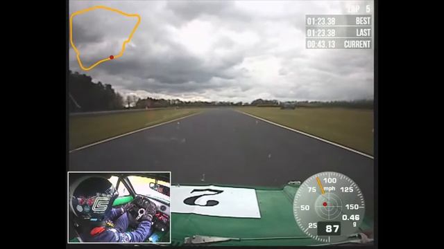 Castle Combe Test 2022, 1974 Ford Escort Mk1 RS 2000 смотреть онлайн