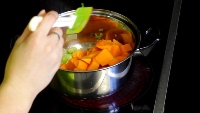 ПОСТНЫЙ тыквенный крем суп, БЕЗ МОЛОКА ! Рецепт смотреть онлайн