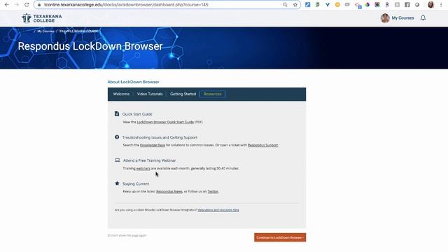 How to Add Respondus LockDown Browser to Your Moodle Course смотреть онлайн