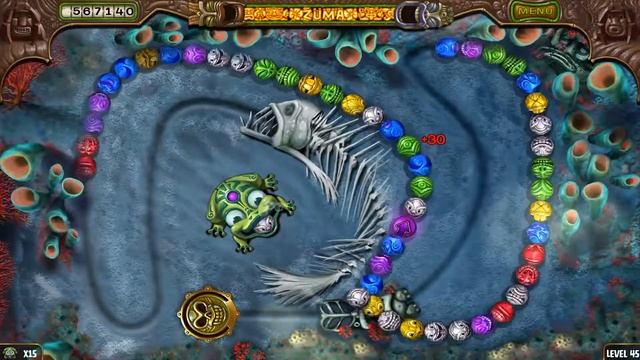 Zuma's Revenge! #49 Level 45 Coelacanth Cave ? James Games смотреть онлайн