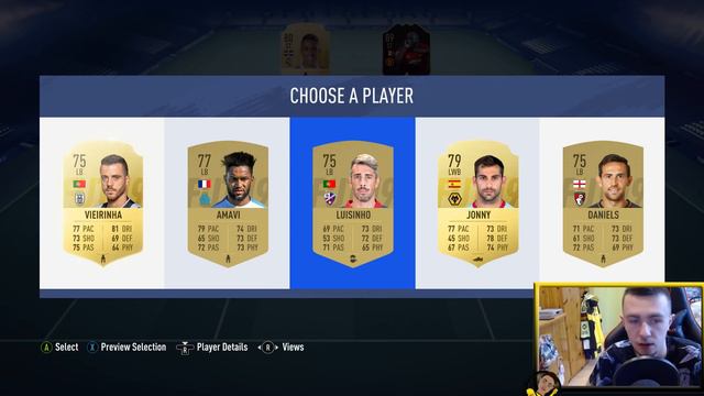 MOSOLYGÓS DRAFT - FIFA 19 FUT DRAFT KIHÍVÁS