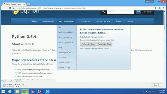 How to Install Python in windows 8 (32 bit/64 bit) | Easty Way to install #Python on System #instal смотреть онлайн