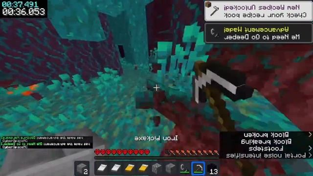 Minecraft Speedrun - 1:05 End Enter (Set Seed Glitchless) смотреть онлайн