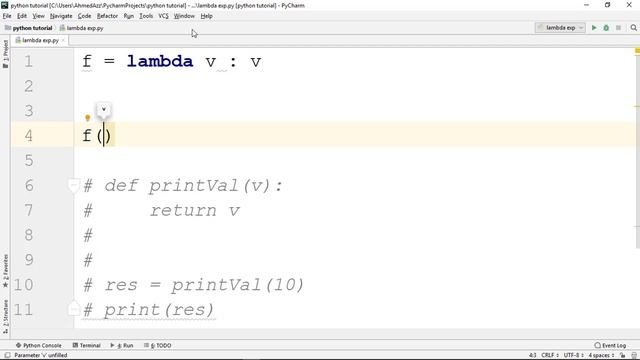 Python tutorial - Lambda Function смотреть онлайн