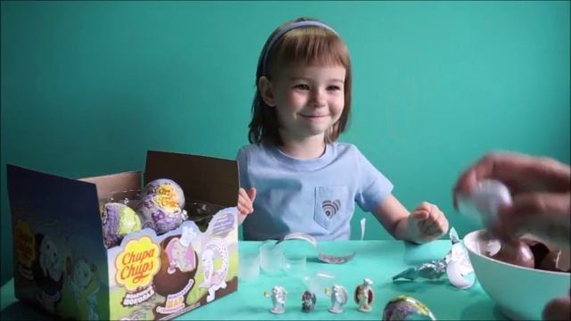 Новинка 2017 Шоколадные Шары Сюрпризы Чупа Чупс Зайка Пиглетт Chupa Chups Piglette смотреть онлайн