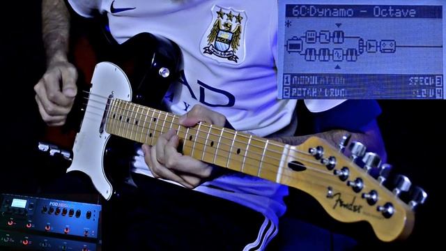 | Pod HD500X | Line 6| Preset #009| EHX| KEY9| Dynamo| Octave| Organ| Electro Harmonix|