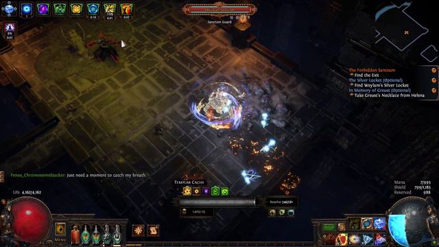 Storm Brand Assassin Floor 4 Sanctum | Path of Exile 3.23 смотреть онлайн