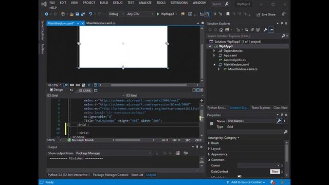 UI Design in Visual Studio 2019 | Xaml Desktop UI Programming смотреть онлайн