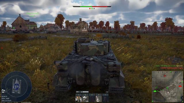 War Thunder Germany BR 5.7 смотреть онлайн