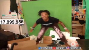 IShowSpeed Hits 18 Million Subscribers