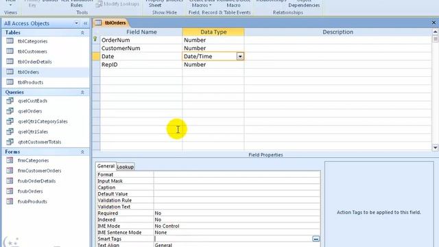 Microsoft Access 2010 Forms: Calendar Control & Date Picker смотреть онлайн