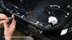 Пороги с подсветкой для Камри 70 - Автотехцентр Camry Tuning