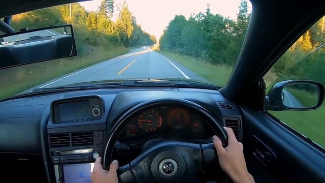 POV Drive - 500HP Nissan Skyline R34 GT-R (Raw RB26DETT Sounds) смотреть онлайн