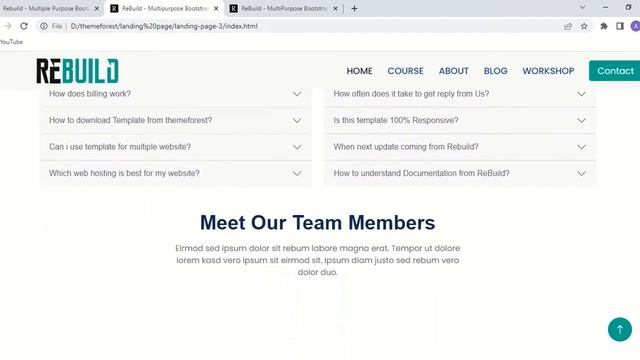 3 Best Modern Website Templates To Download For Free | Bootstrap Free Templates смотреть онлайн