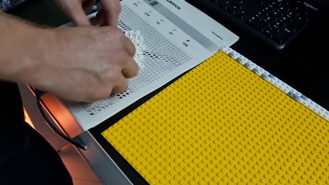 Лего мозайка. Собрал картину по фото. смотреть онлайн