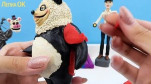 Аниматроник Пандори – это жуткий братишка Фрэдди Фазбера | Лепим из пластилина фигурки + история