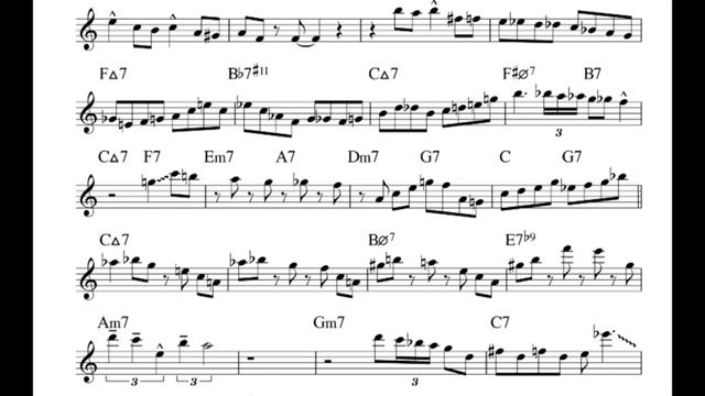 There Will Never Be Another You - Baptiste Herbin Transcription (Eb). Transcribed By Arkady Dudka.