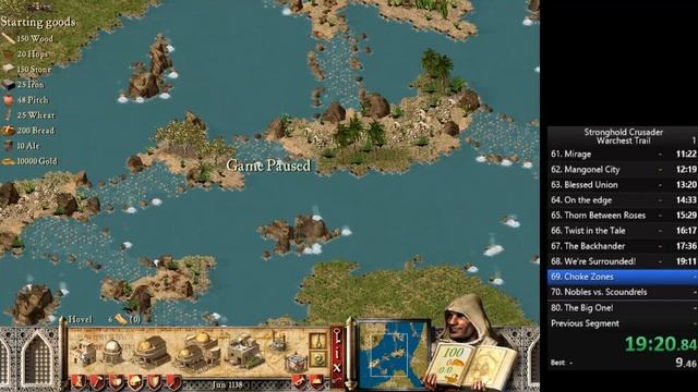 [New WR] Stronghold Crusader: Warchest Trail Speedrun (37m 45s) смотреть онлайн