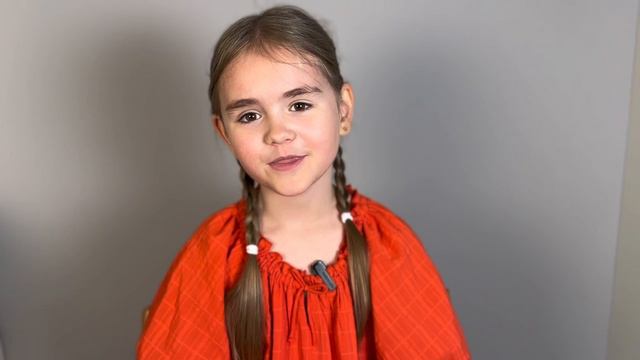 Анна Рытова ,7 лет, 126 см, Москва, визитка