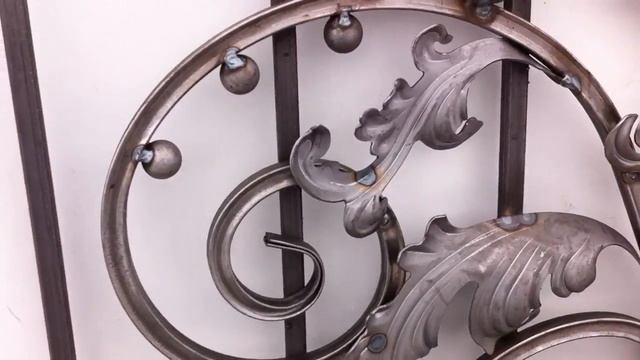 Ковторг - Кованые ворота и калитка Арт 3 без покраски смотреть онлайн