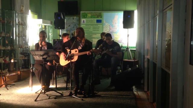 Рок-группа "Белая Ночь" - Фокусник (КиШ acoustic cover) смотреть онлайн