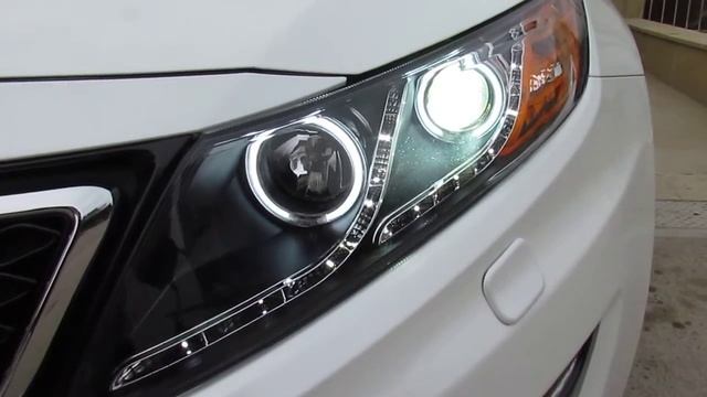 RoyalCarTuning-BAKU установка передней оптики на Kia Optima смотреть онлайн