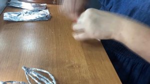 Цветы из фольги своими руками. Пошаговая инструкция.