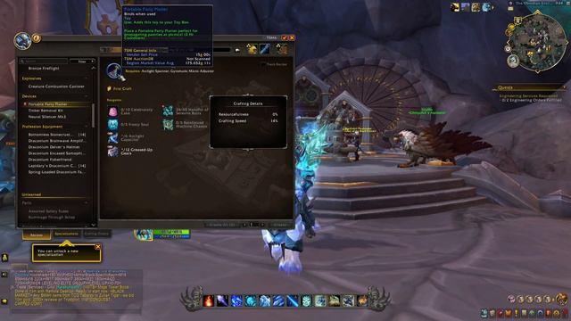 Make TONS OF GOLD w/ This SECRET RECIPE! Schematic: Portable Party Platter | WoW Dragonflight 10.2 смотреть онлайн