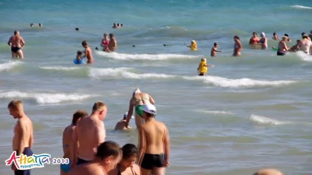 Пляж Витязево 23 июля 2013 погода море волны смотреть онлайн