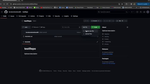 Git урок 1: Создаем и клонируем репозитории смотреть онлайн