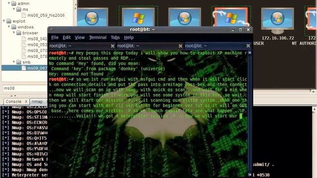 Backtrack5=Armitage Hunting смотреть онлайн
